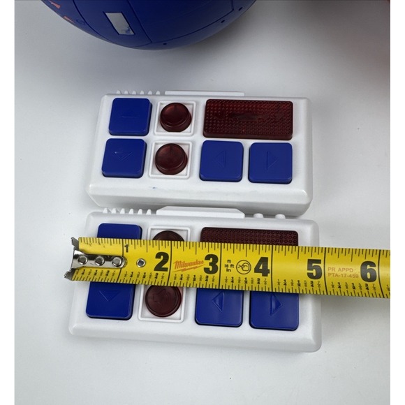 TWO Star Wars Disney BB-unit Robots w/ Remote Controls Red & Blue - Picture 7 of 10